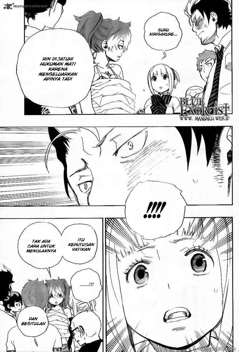 Ao no Exorcist Chapter 26 Gambar 7