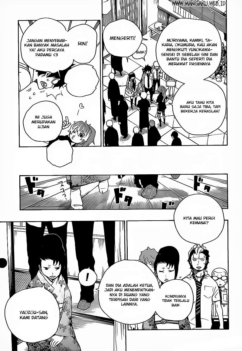 Ao no Exorcist Chapter 18 Gambar 7