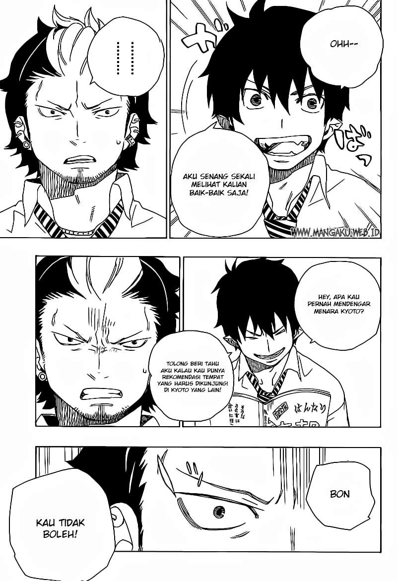 Ao no Exorcist Chapter 17 Gambar 11