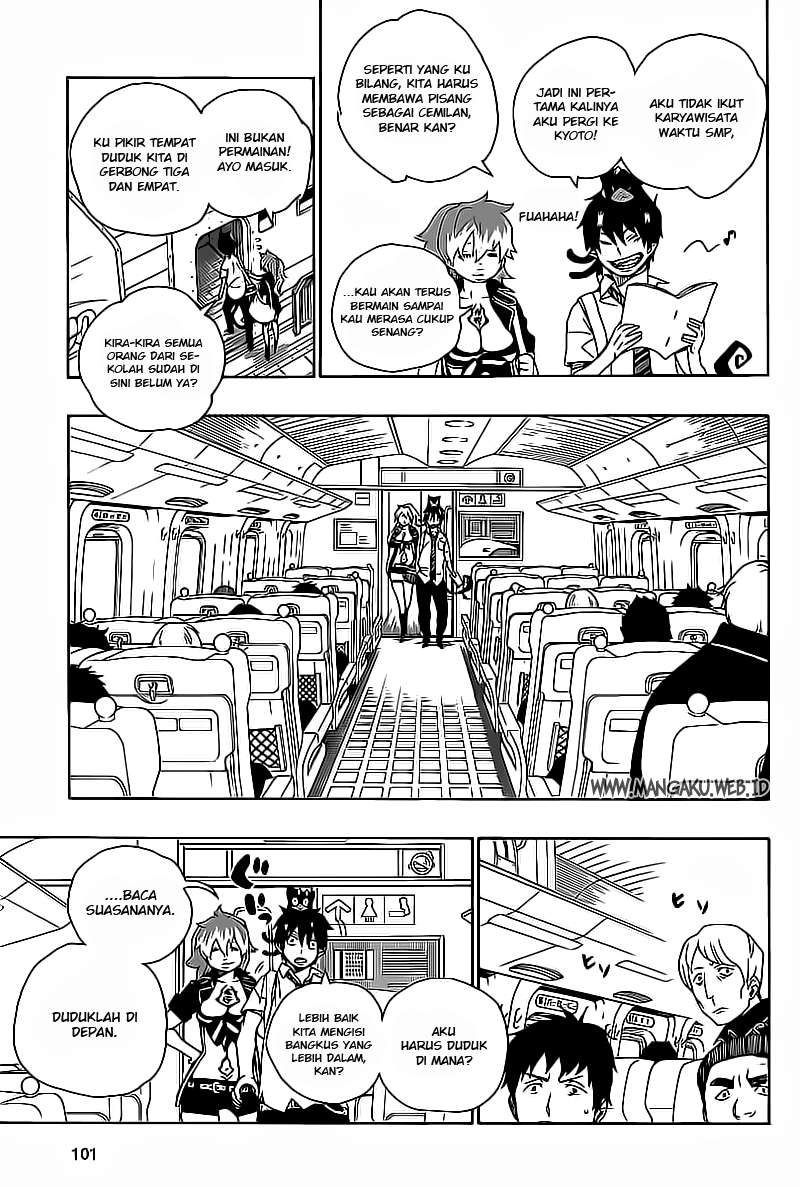 Ao no Exorcist Chapter 17 Gambar 7