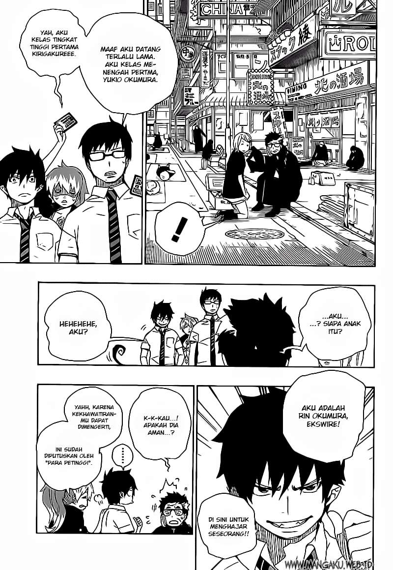 Ao no Exorcist Chapter 16 Gambar 6