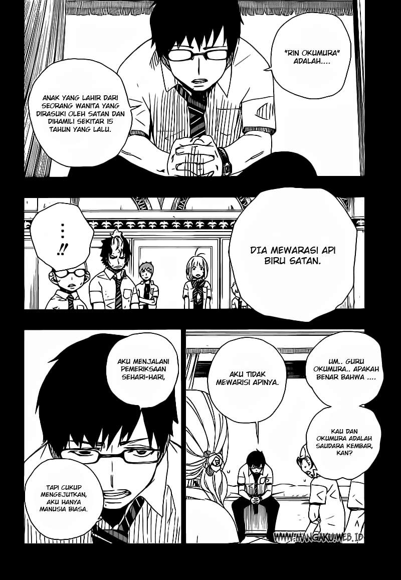 Ao no Exorcist Chapter 15 Gambar 10