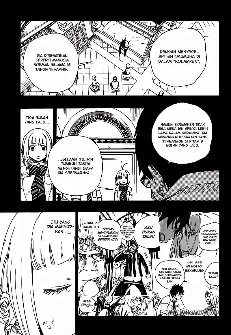 Ao no Exorcist Chapter 15 Gambar 11