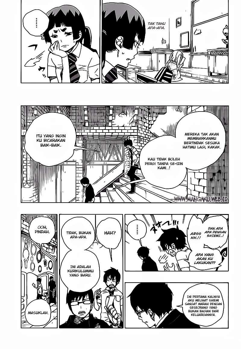 Ao no Exorcist Chapter 15 Gambar 13