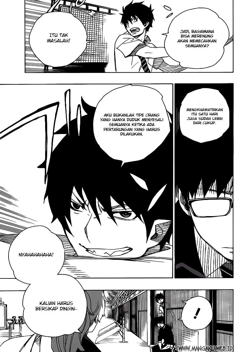 Ao no Exorcist Chapter 15 Gambar 17