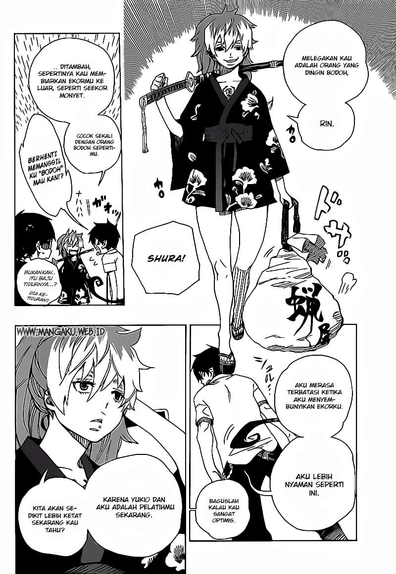 Ao no Exorcist Chapter 15 Gambar 18