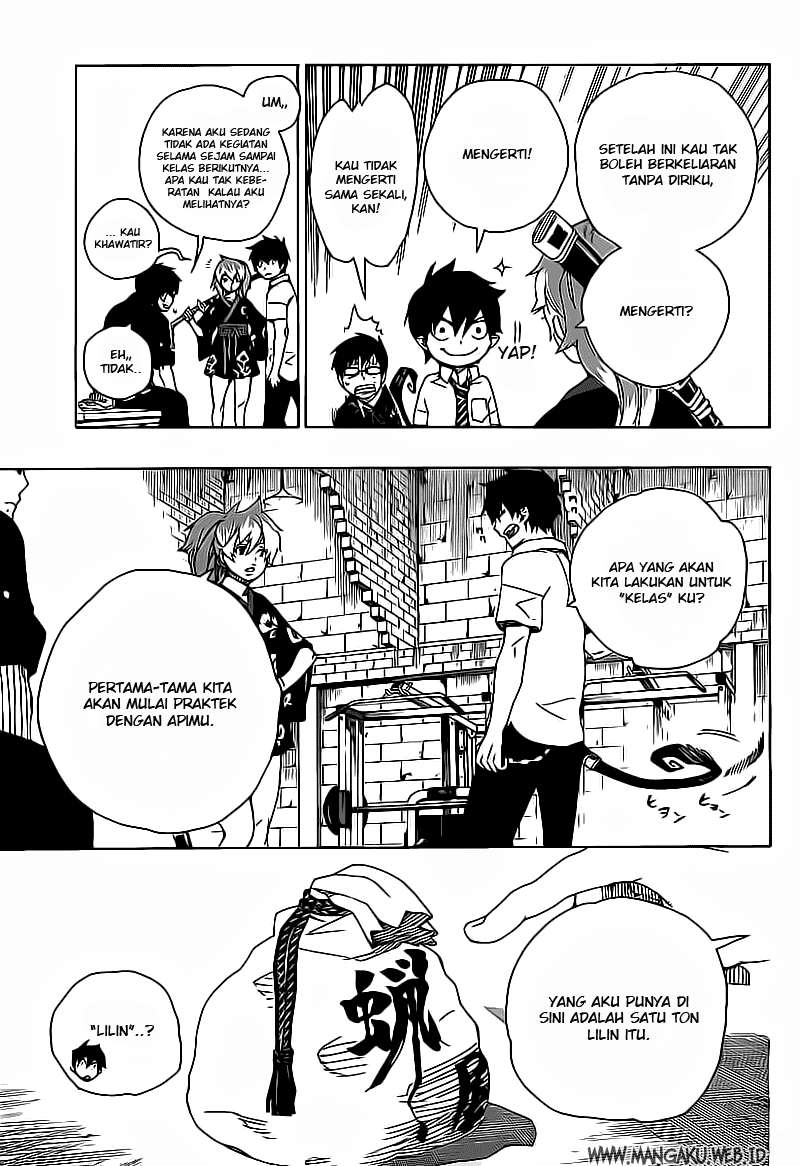 Ao no Exorcist Chapter 15 Gambar 19