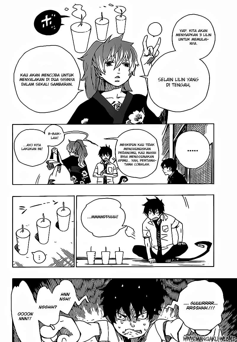 Ao no Exorcist Chapter 15 Gambar 20