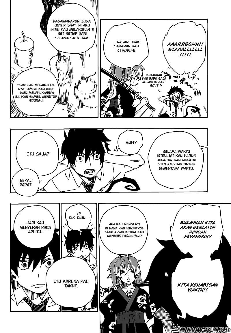 Ao no Exorcist Chapter 15 Gambar 22