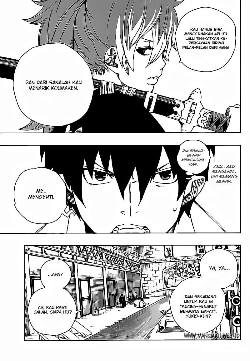 Ao no Exorcist Chapter 15 Gambar 23