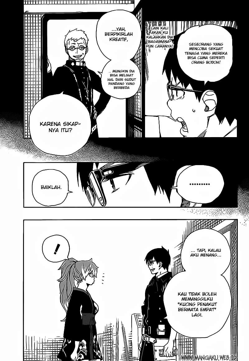 Ao no Exorcist Chapter 15 Gambar 27