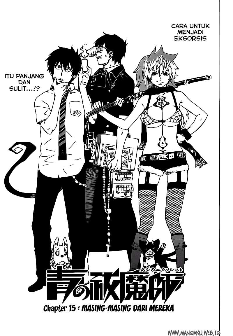 Ao no Exorcist Chapter 15 Gambar 3