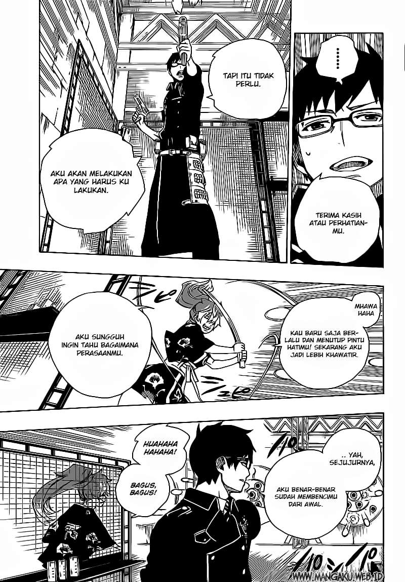 Ao no Exorcist Chapter 15 Gambar 35