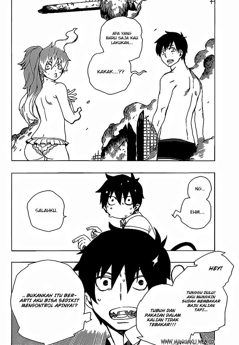 Ao no Exorcist Chapter 15 Gambar 38