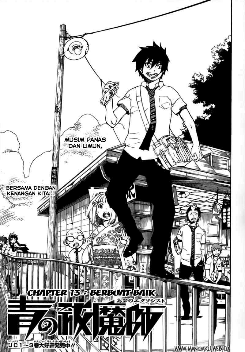 Baca Komik Ao no Exorcist Chapter 13 Gambar 1