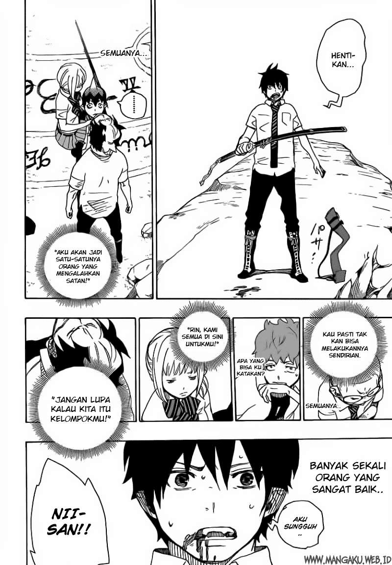 Ao no Exorcist Chapter 13 Gambar 31