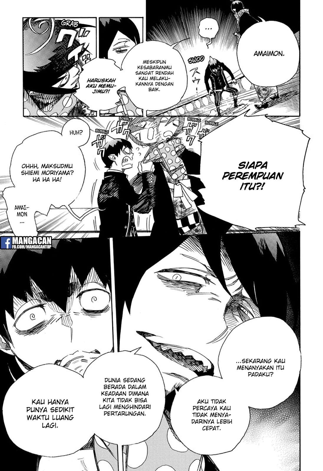 Baca Komik Ao no Exorcist Chapter 99.2 Gambar 1
