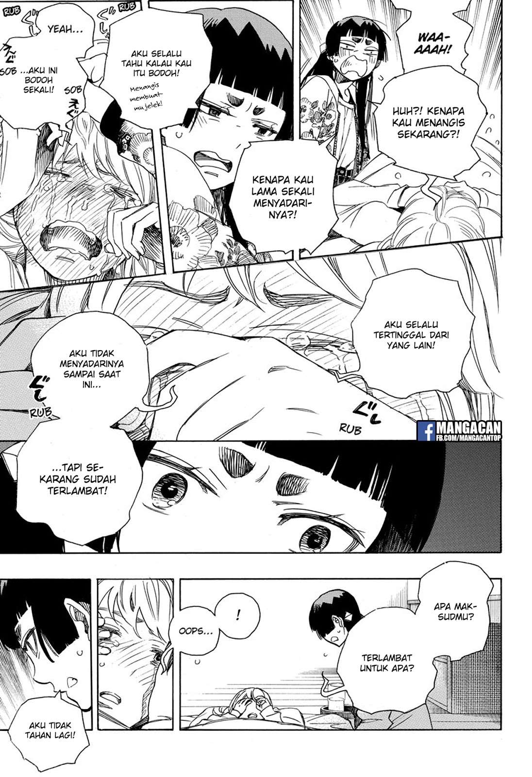 Baca Ao no Exorcist Chapter 99.2 Gambar 2
