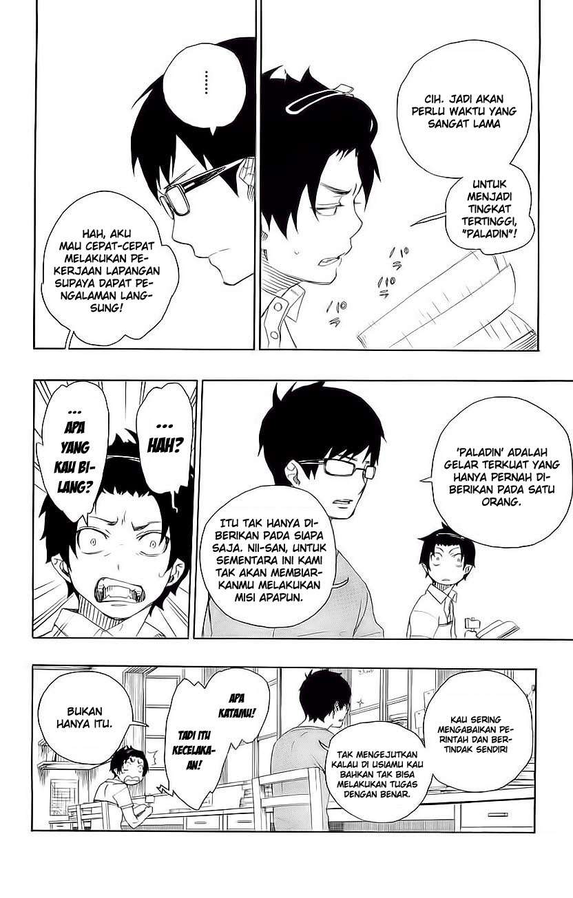 Ao no Exorcist Chapter 8 Gambar 13