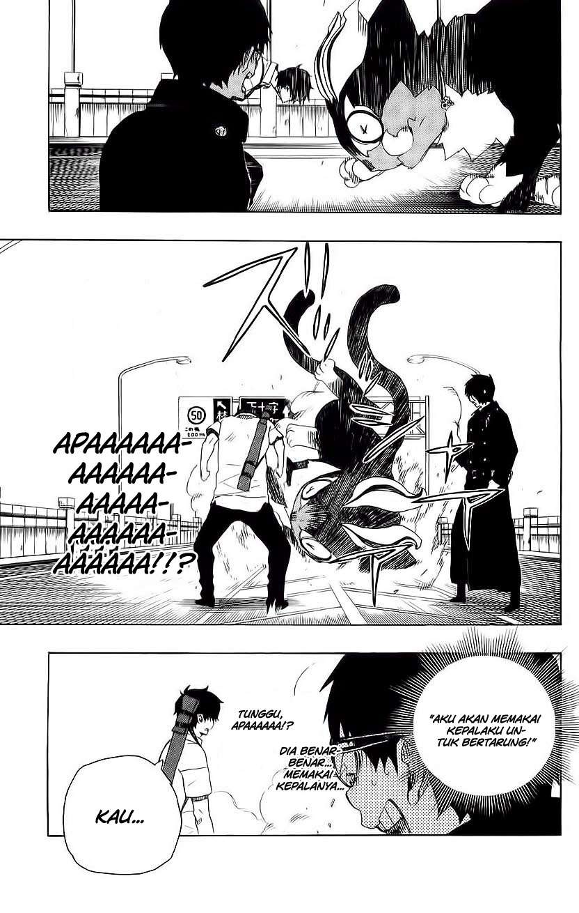 Ao no Exorcist Chapter 8 Gambar 15