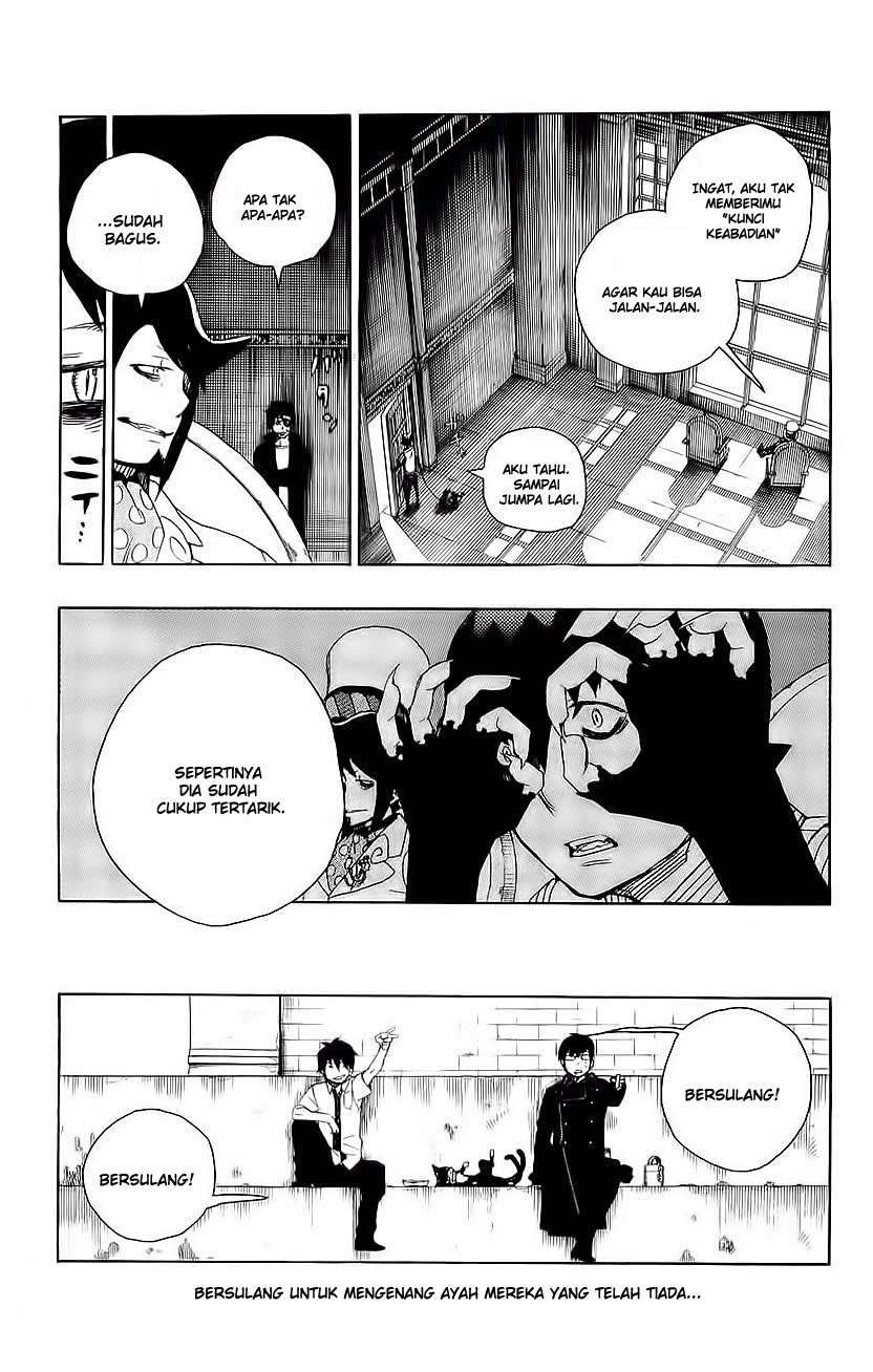 Ao no Exorcist Chapter 8 Gambar 28