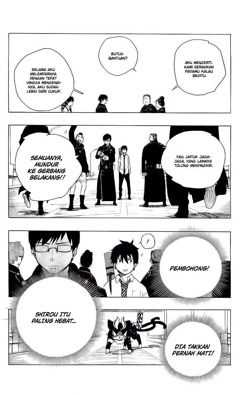 Ao no Exorcist Chapter 8 Gambar 30