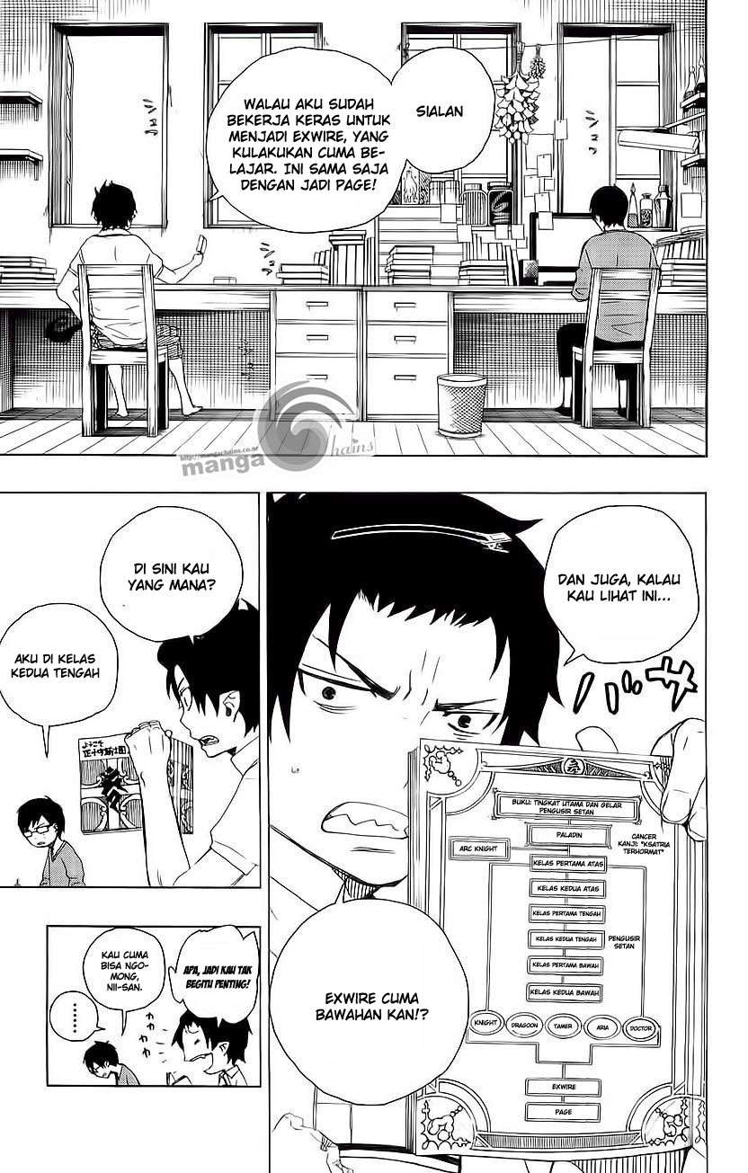 Ao no Exorcist Chapter 8 Gambar 41