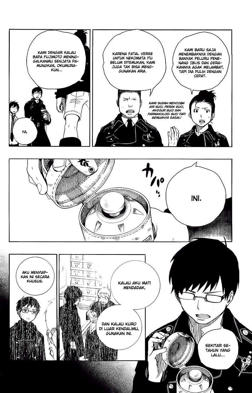 Ao no Exorcist Chapter 8 Gambar 6