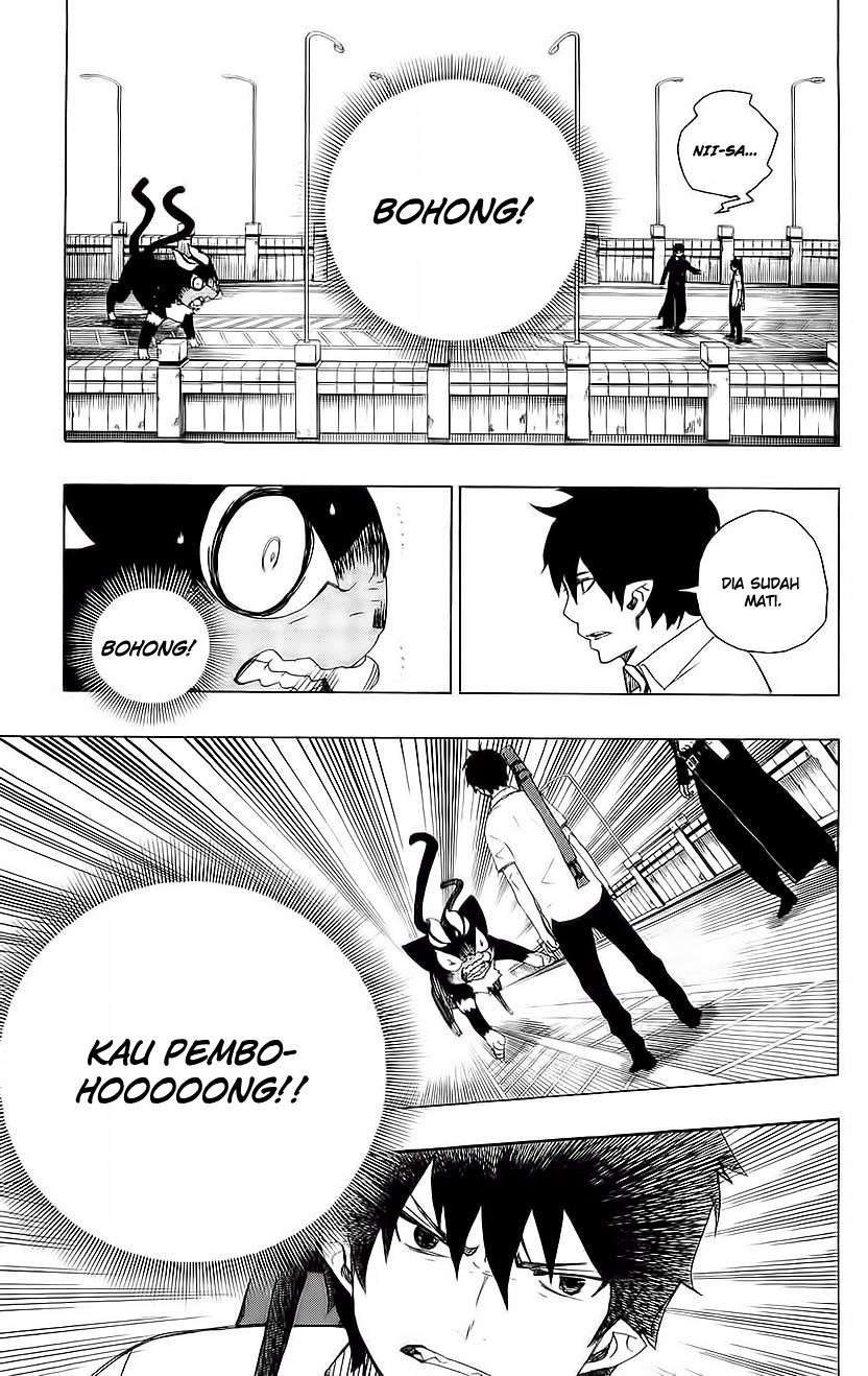 Ao no Exorcist Chapter 8 Gambar 7