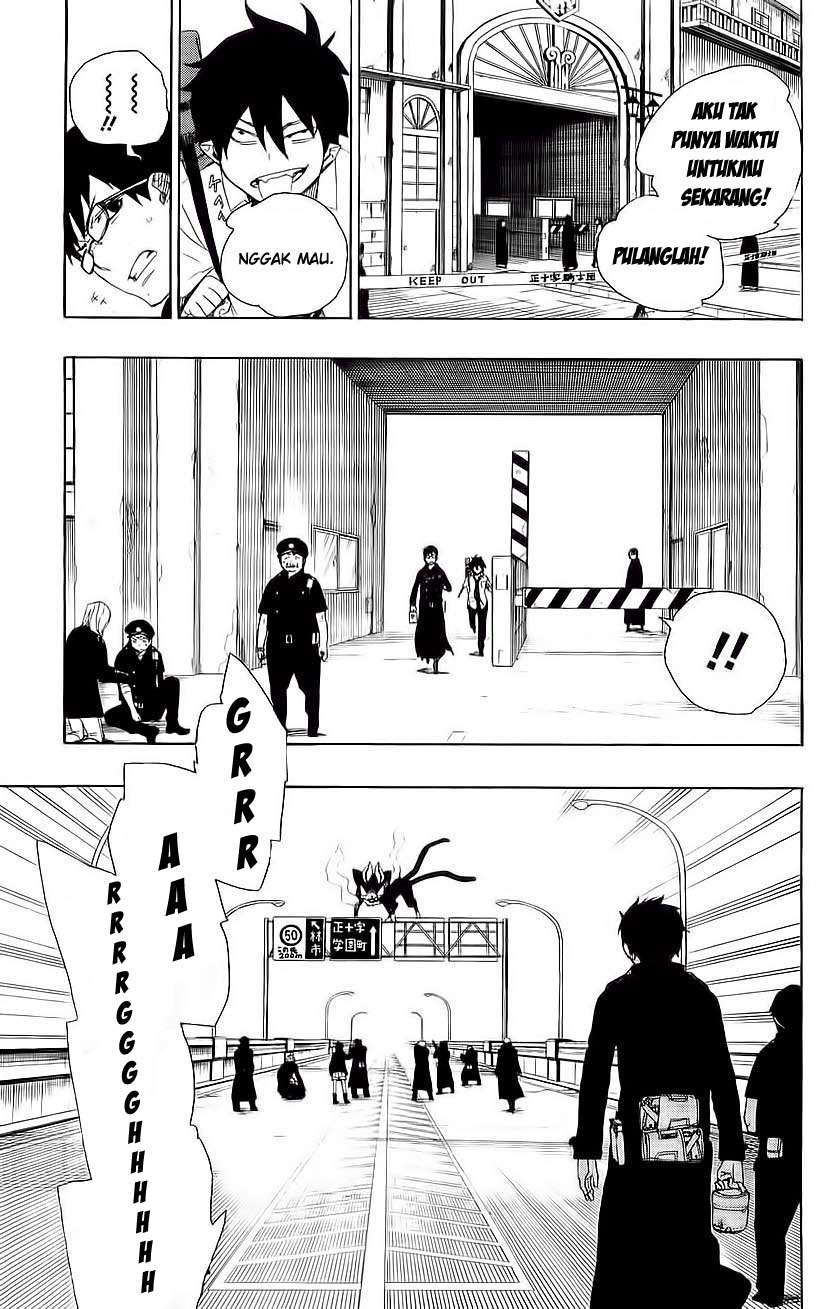 Ao no Exorcist Chapter 7 Gambar 23