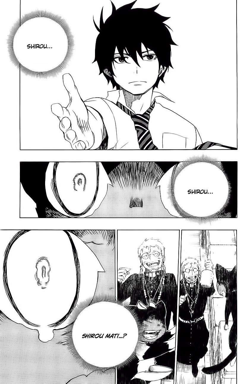 Ao no Exorcist Chapter 7 Gambar 27