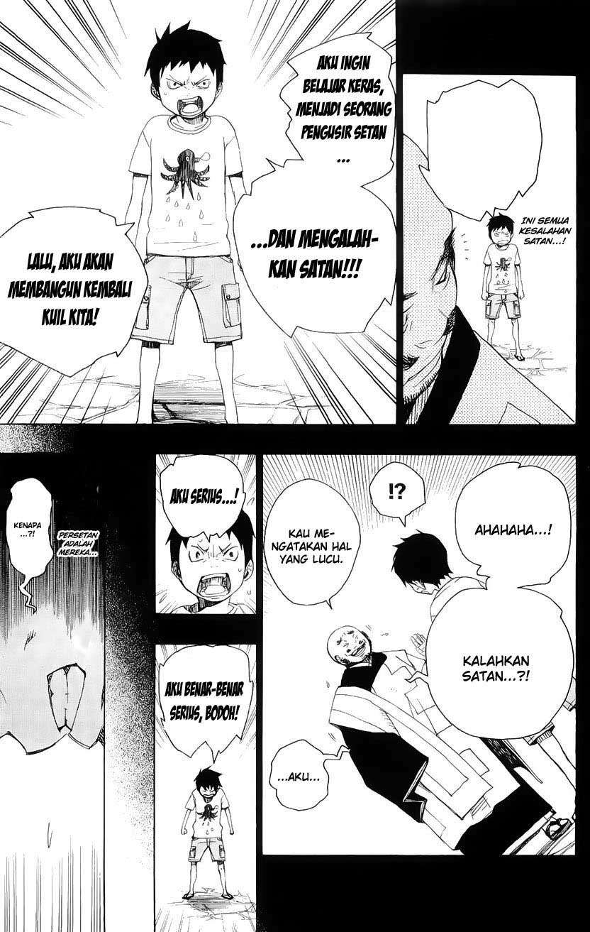 Ao no Exorcist Chapter 4 Gambar 27