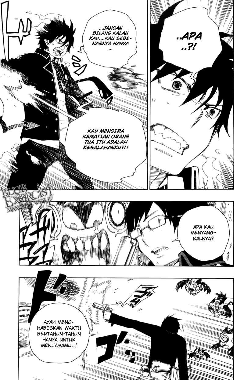 Ao no Exorcist Chapter 3 Gambar 14
