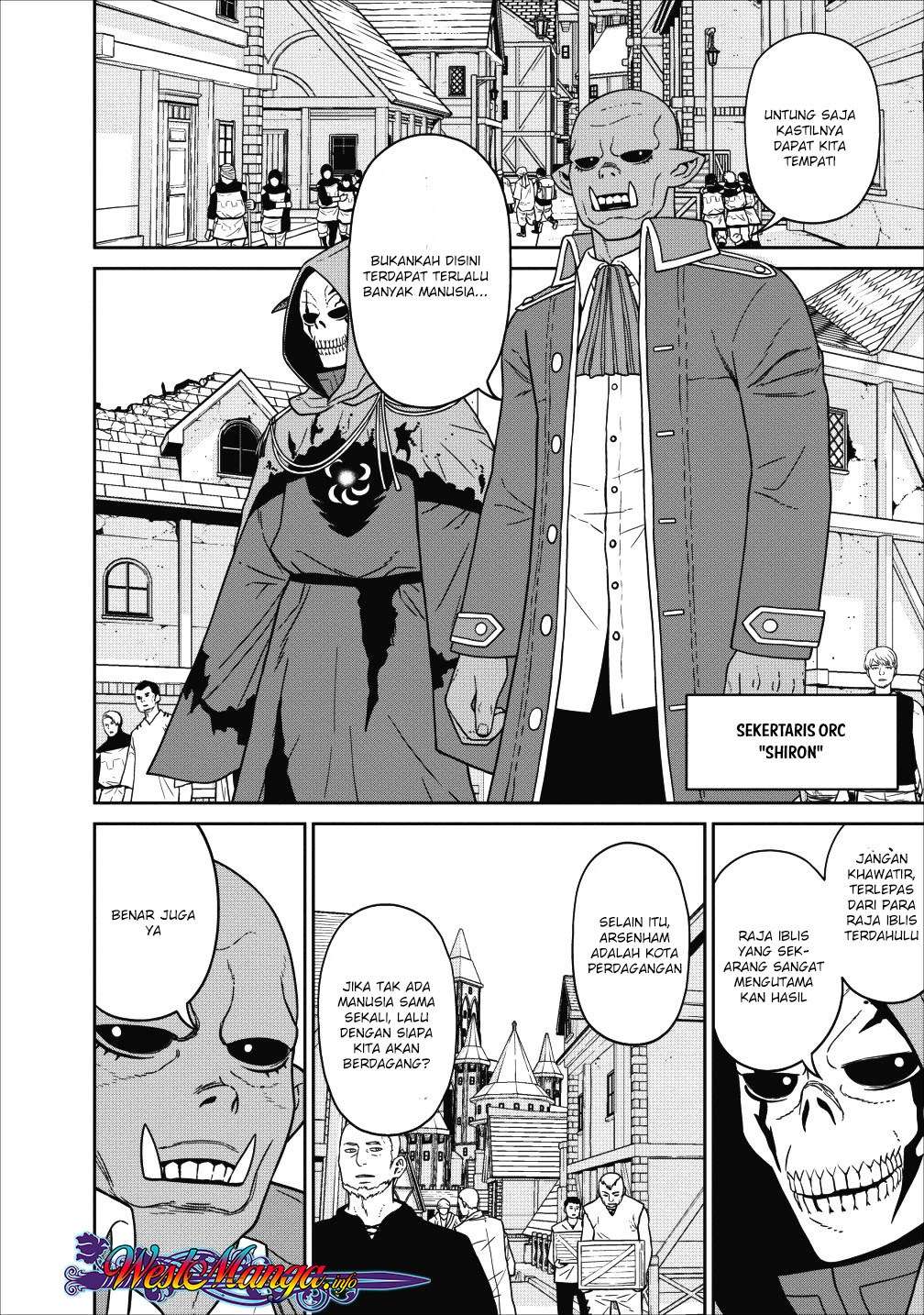 Baca Komik Maou Gun Saikyou no Majutsushi wa Ningen datta Chapter 1.2 Gambar 1