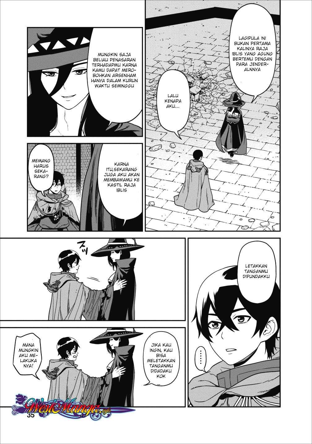 Maou Gun Saikyou no Majutsushi wa Ningen datta Chapter 1.2 Gambar 14