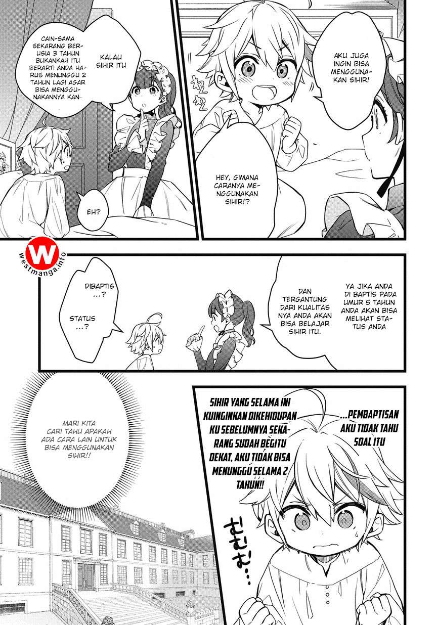 Tensei Kizoku no Isekai Boukenroku ~Jichou wo Shiranai Kamigami no Shit Chapter 1.1 Gambar 13