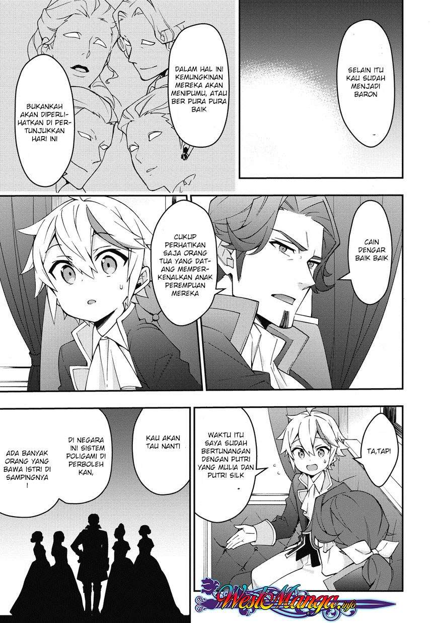 Tensei Kizoku no Isekai Boukenroku ~Jichou wo Shiranai Kamigami no Shit Chapter 12.1 Gambar 4