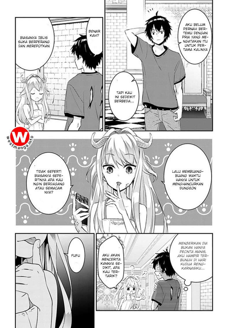 Maou ni Natte node – Dungeon Tsukutte Jingai Musume to Honobono suru Chapter 1.5 Gambar 14