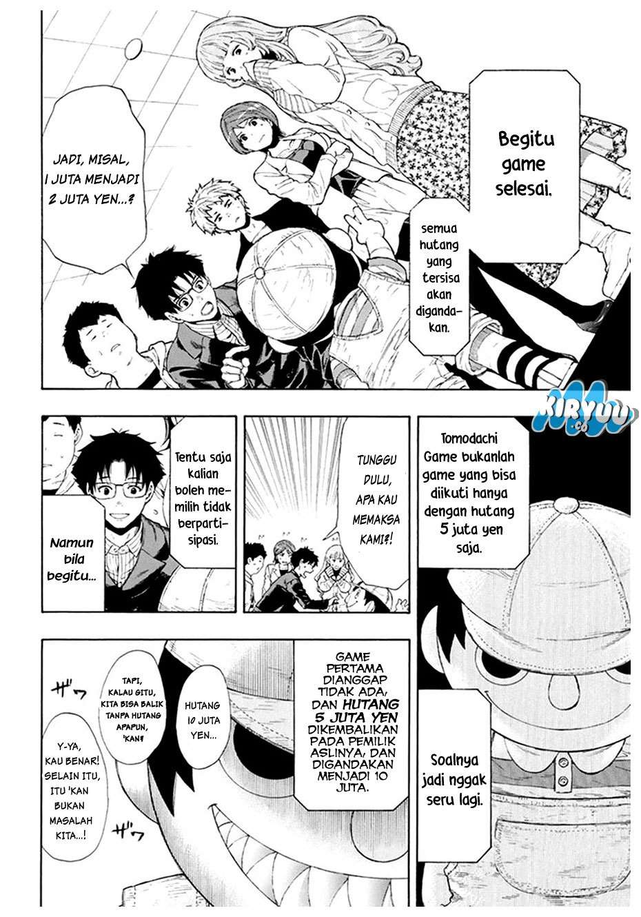 Tomodachi Game Chapter 7.1 Gambar 15