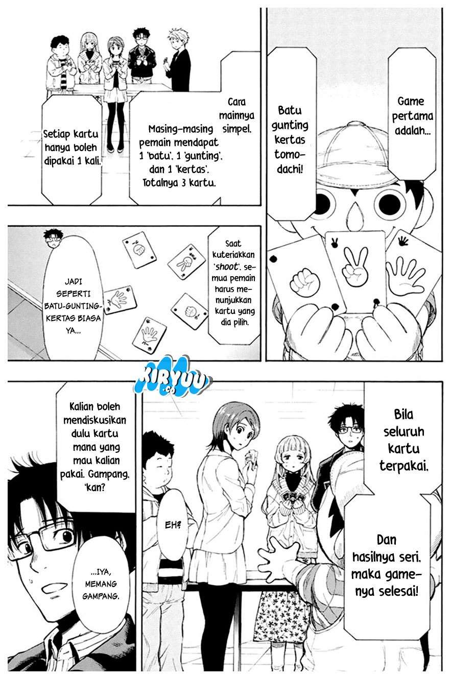 Tomodachi Game Chapter 7.1 Gambar 20
