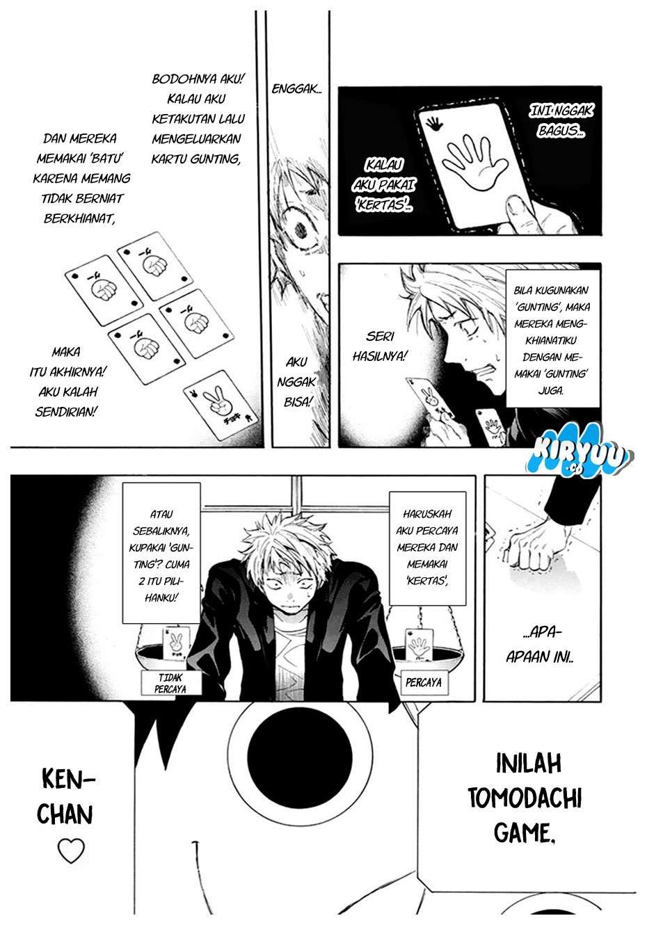 Tomodachi Game Chapter 7.1 Gambar 34