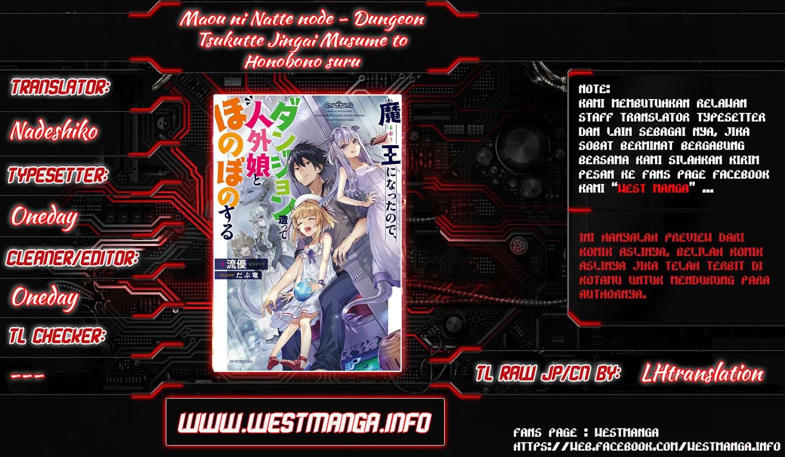 Baca Maou ni Natte node – Dungeon Tsukutte Jingai Musume to Honobono suru Chapter 4.2 Gambar 2