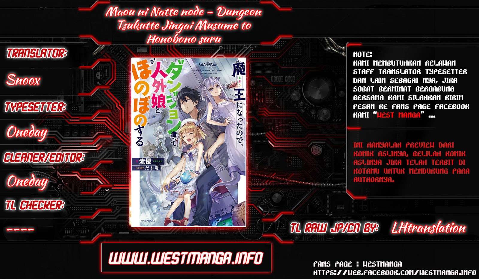 Baca Maou ni Natte node – Dungeon Tsukutte Jingai Musume to Honobono suru Chapter 5.1 Gambar 2