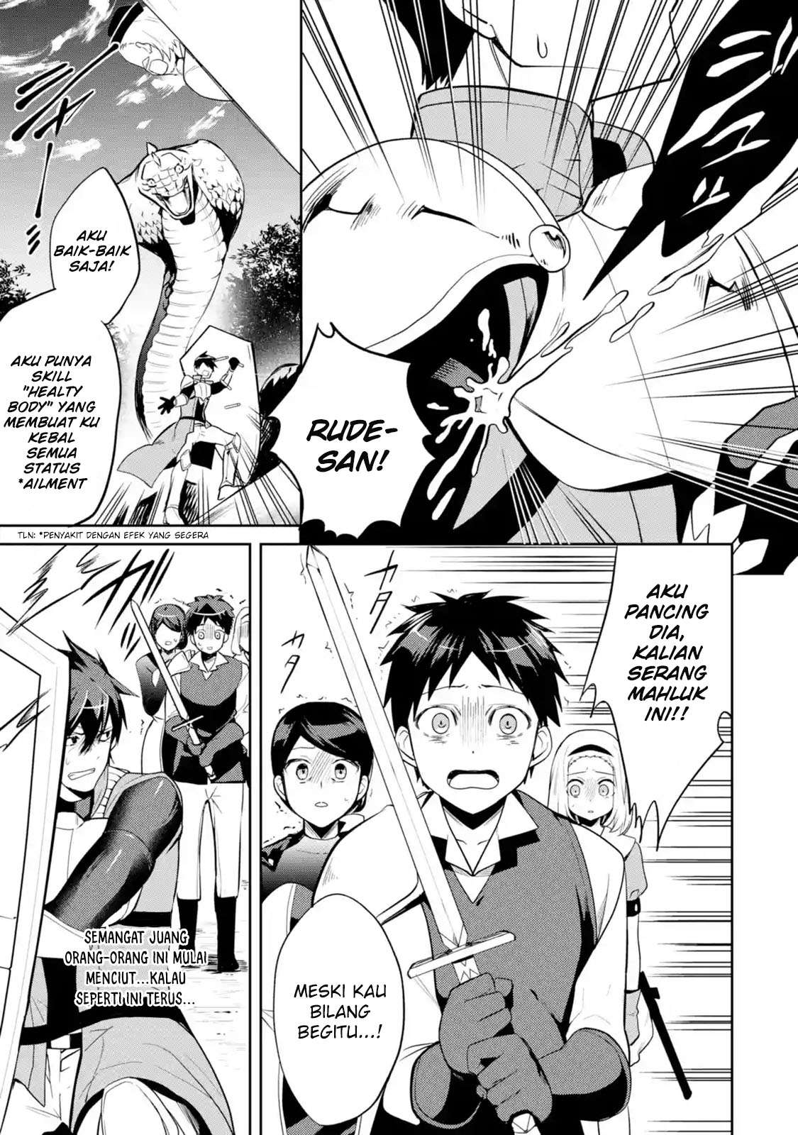 The Labyrinth Raids of the Ultimate Tank ~The Tank Possessing a Rare 9,999 Endurance Skill was Expelled from the Hero Party~ Chapter 1.4 Gambar 9