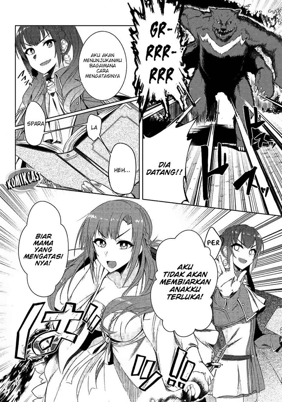 Tsuujou Kougeki ga Zentai Kougeki de Ni-kai Kougeki no Okaa-san wa Suki desu ka? Chapter 3.3 Gambar 3