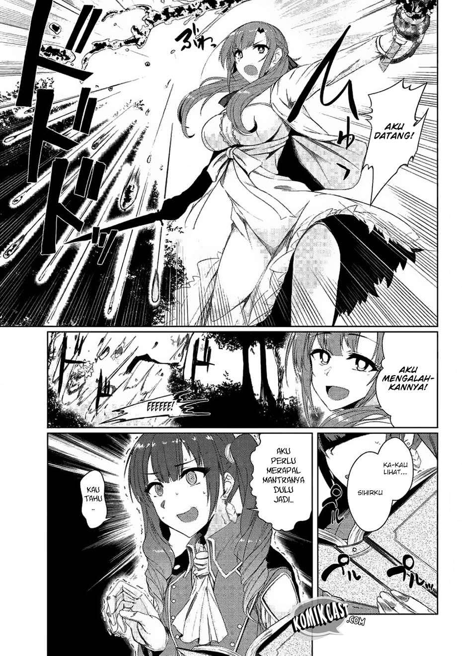 Tsuujou Kougeki ga Zentai Kougeki de Ni-kai Kougeki no Okaa-san wa Suki desu ka? Chapter 3.3 Gambar 8