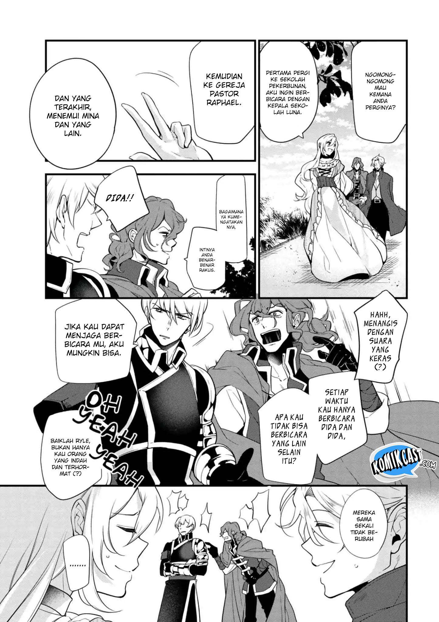 Koushaku Reijou no Tashinami Chapter 41.2 Gambar 8