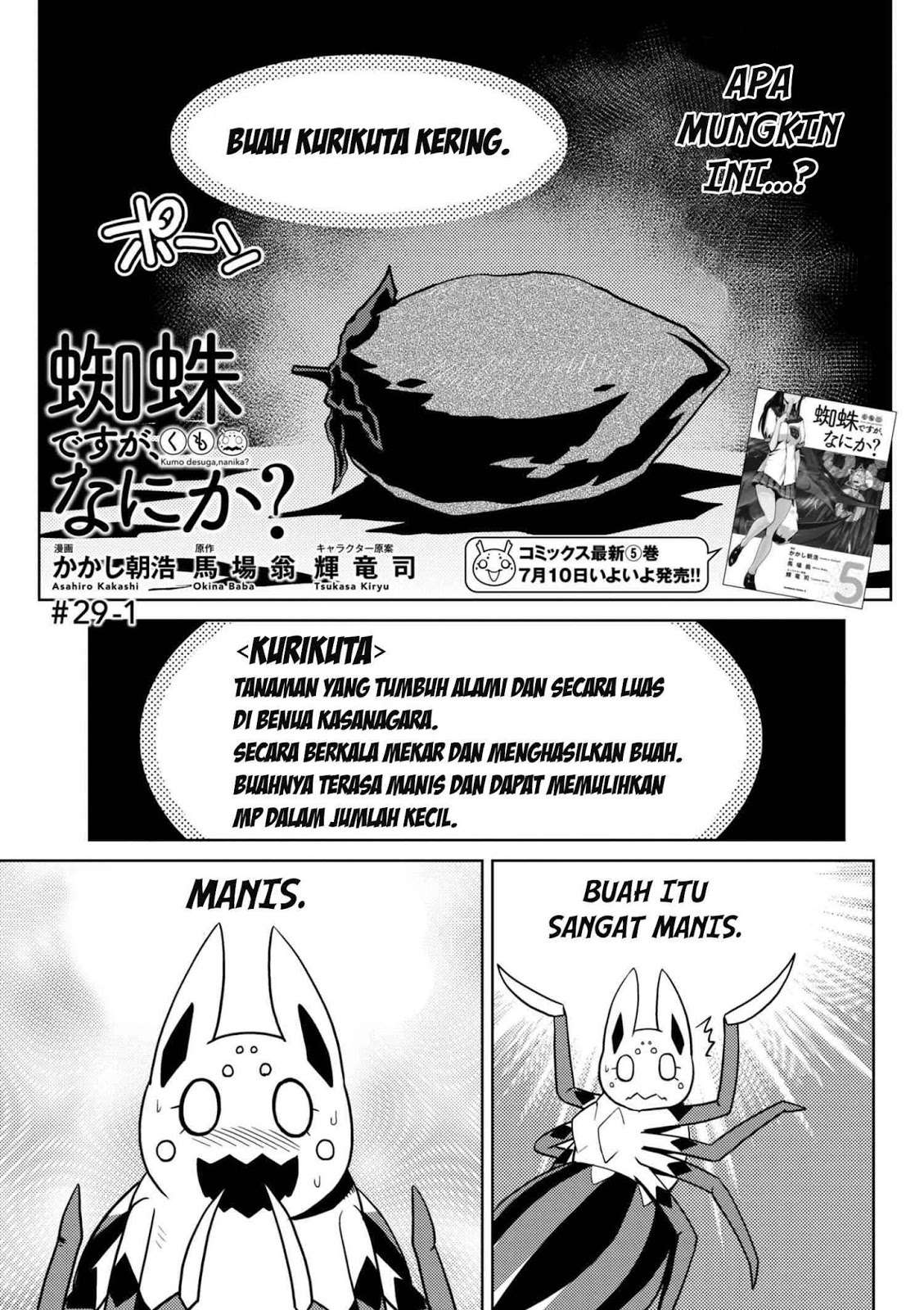 Baca Kumo desu ga, Nani ka? Chapter 29.1 Gambar 2
