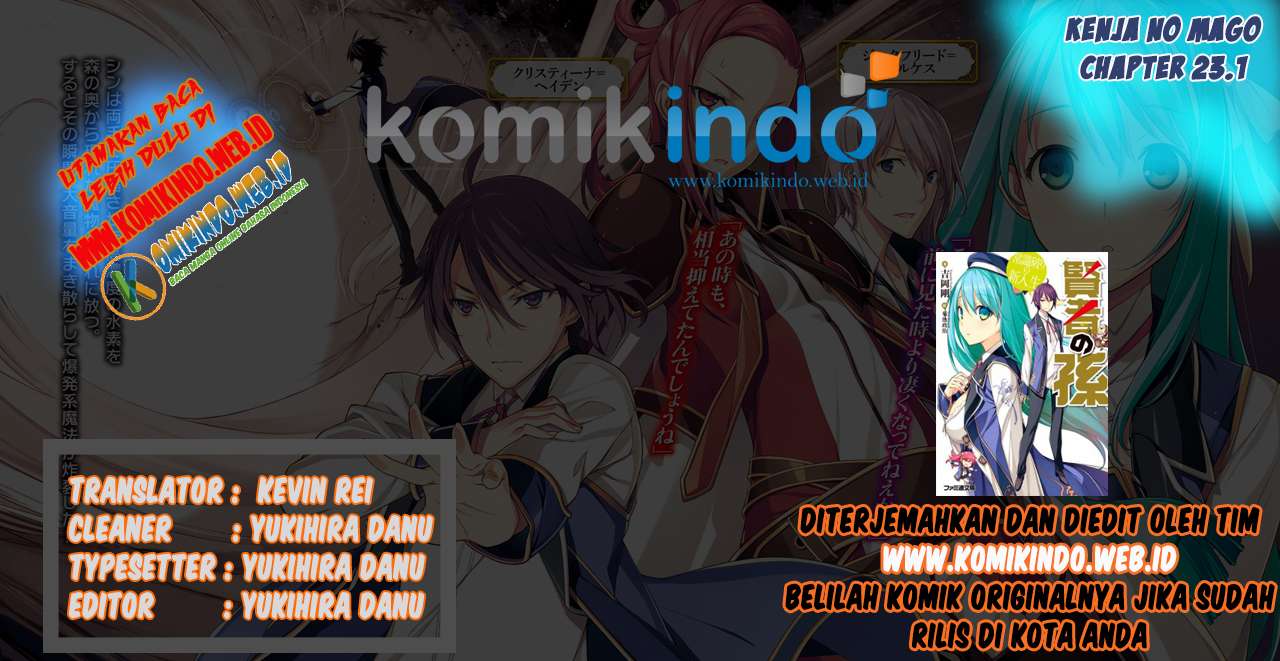 Baca Komik Kenja no Mago Chapter 23.1 Gambar 1