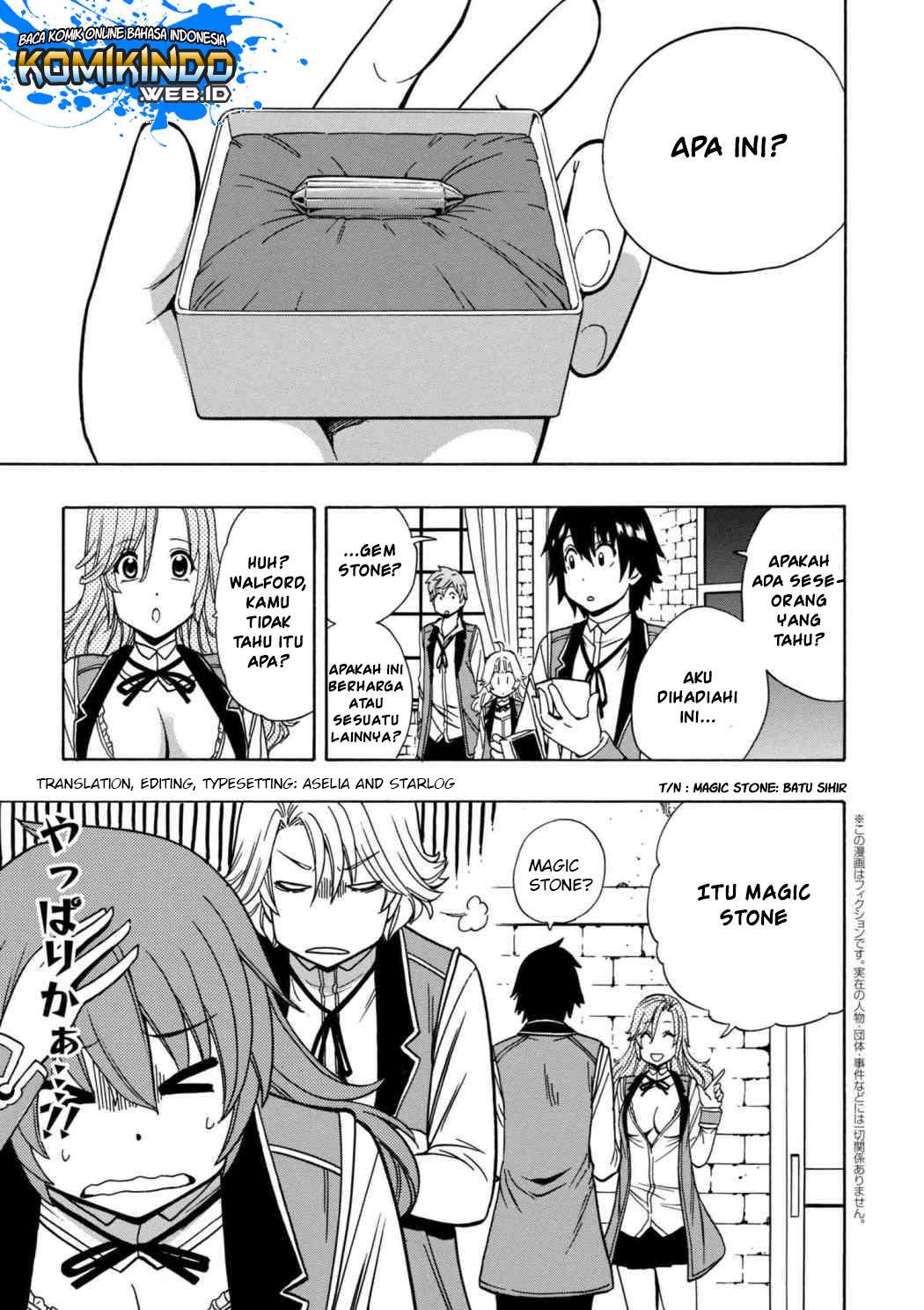 Baca  Kenja no Mago Chapter 29.1 Gambar 2